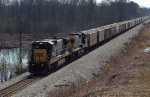 Grain train at south Calhoun